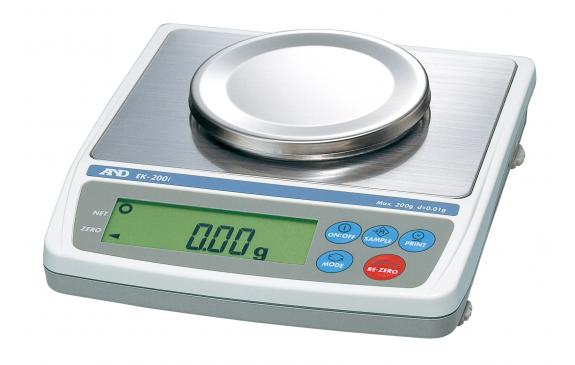 A&D WEIGHING EK-200I EVEREST COMPACT BALANCE | 200 G X 0.01 G