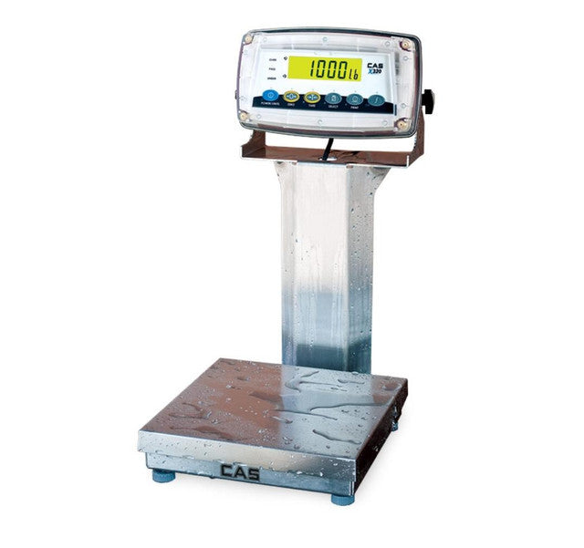 CAS ENDURO EXTREME EX-10002 WASHDOWN CHECKWEIGHING SCALE | 2 LB X 0.0005 LB | 10" X 10"