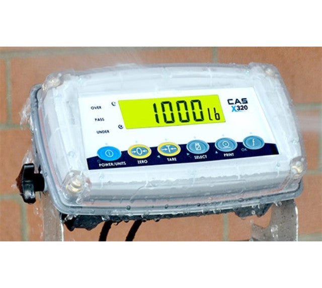 CAS ENDURO EXTREME EX-10002 WASHDOWN CHECKWEIGHING SCALE | 2 LB X 0.0005 LB | 10" X 10"