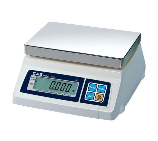 CAS SW-10 PORTION CONTROL SCALE | 10 LB X 0.005 LB | NTEP